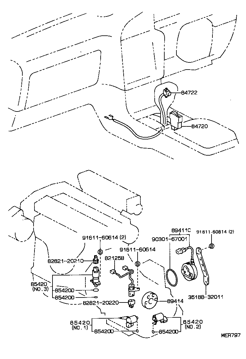 84570-33010 SWITCH ASSY, KICK DOWN product image