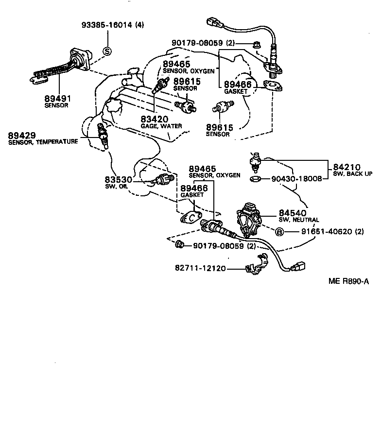 82610-06010 BLOCK ASSY, FUSE product image