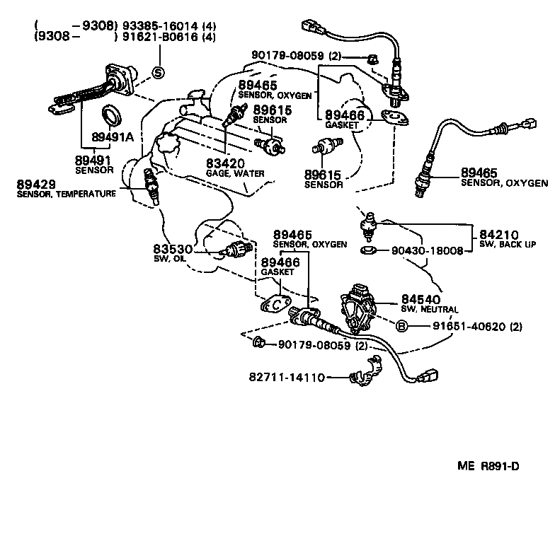 Toyota 82672-33091 COVER, JUNCTION BLOCK