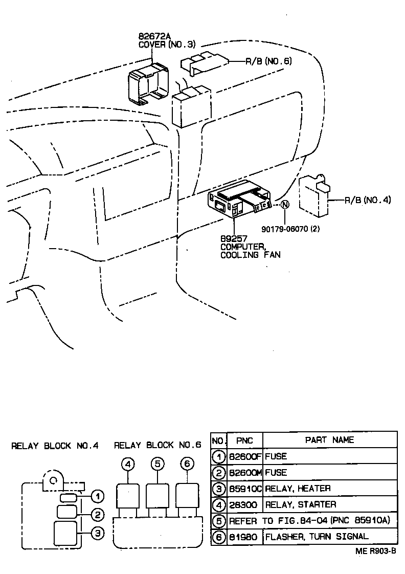 82610-06010 BLOCK ASSY, FUSE product image
