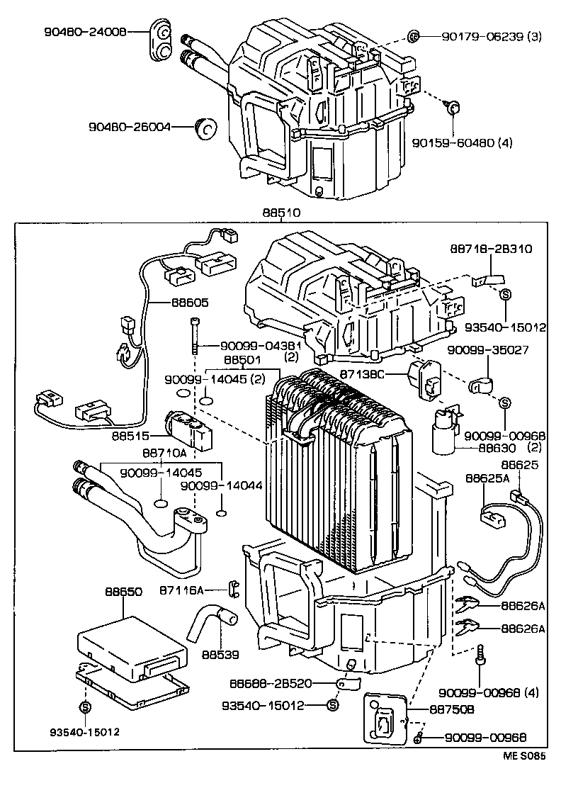 87138-20190 RESISTOR, BLOWER product image