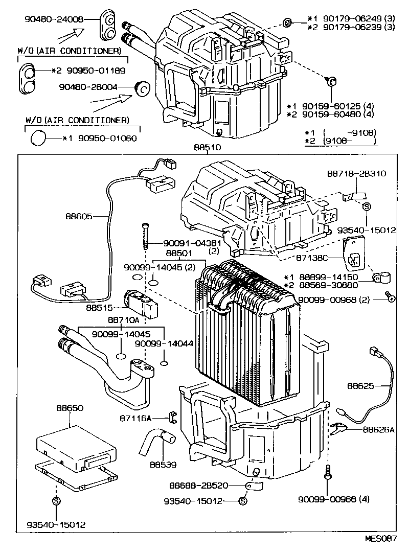 88510-2B320 UNIT ASSY, COOLER product image