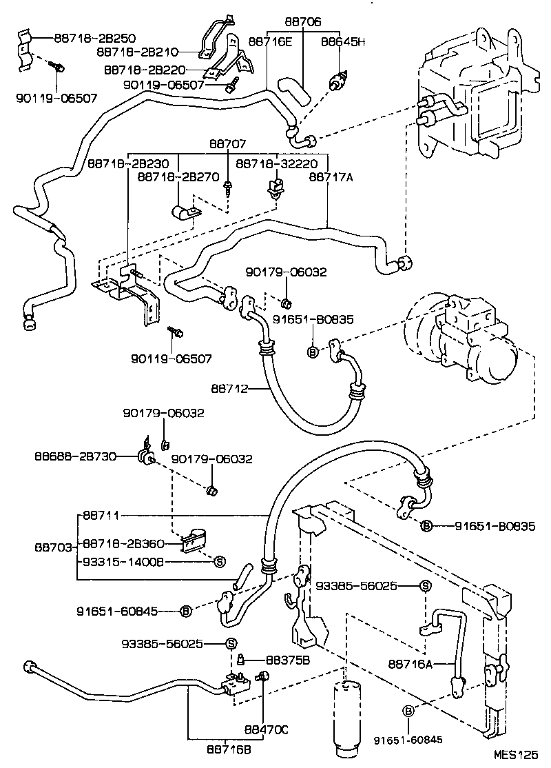 88453-20060 FAN, COOLING (FOR CONDENSER) product image