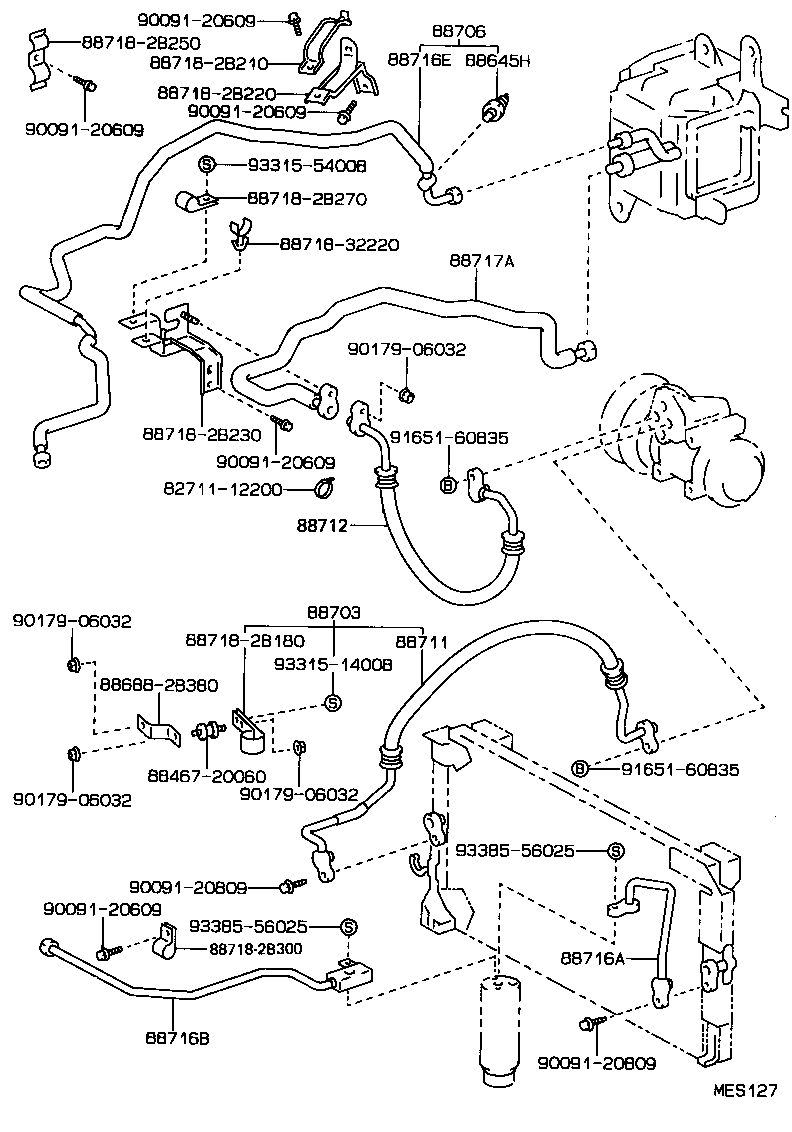 88453-20060 FAN, COOLING (FOR CONDENSER) product image