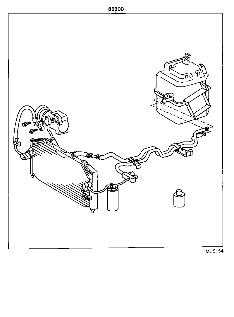 88300-3H370 COOLER & ACCESSORY ASSY product image