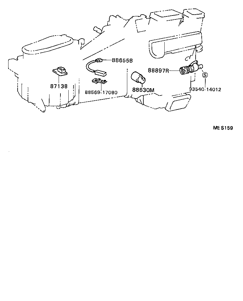 87150-32091 RADIATOR ASSY, HEATER product image