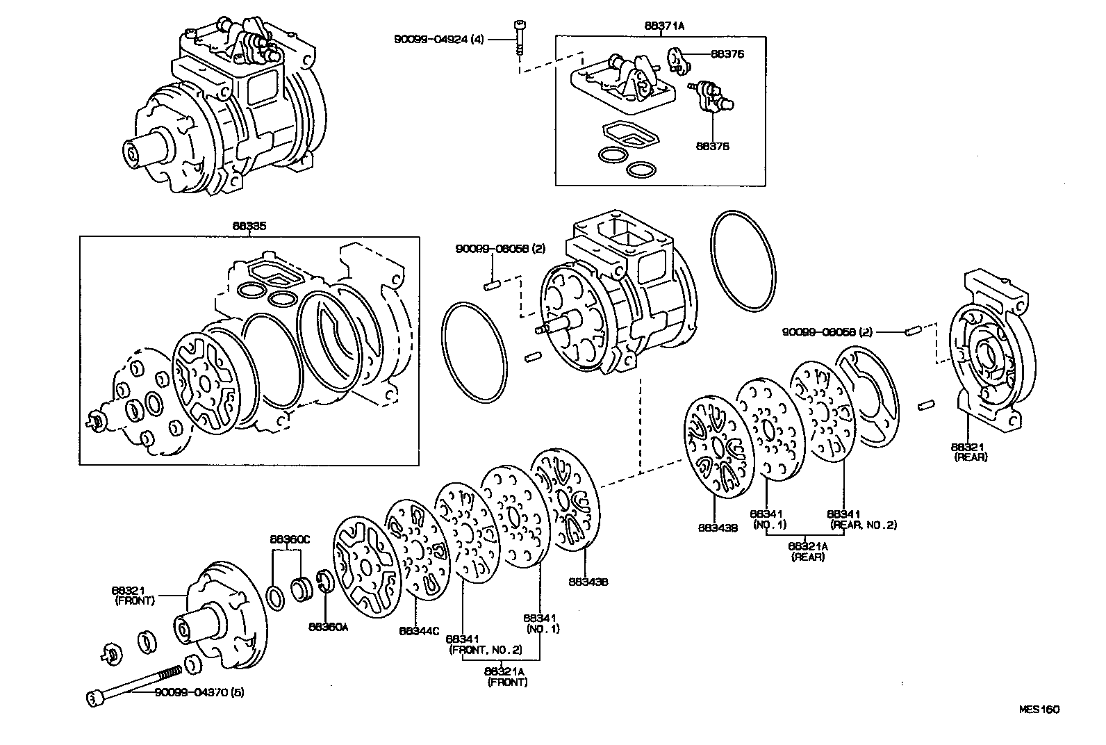 88305-14020 PLATE SUB-ASSY, VALVE product image