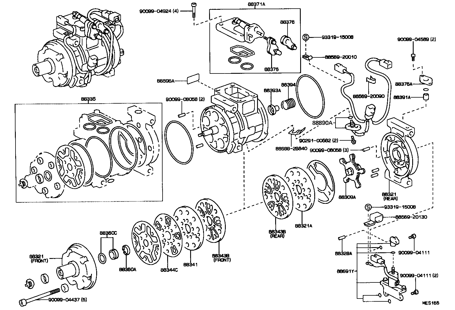88305-14020 PLATE SUB-ASSY, VALVE product image