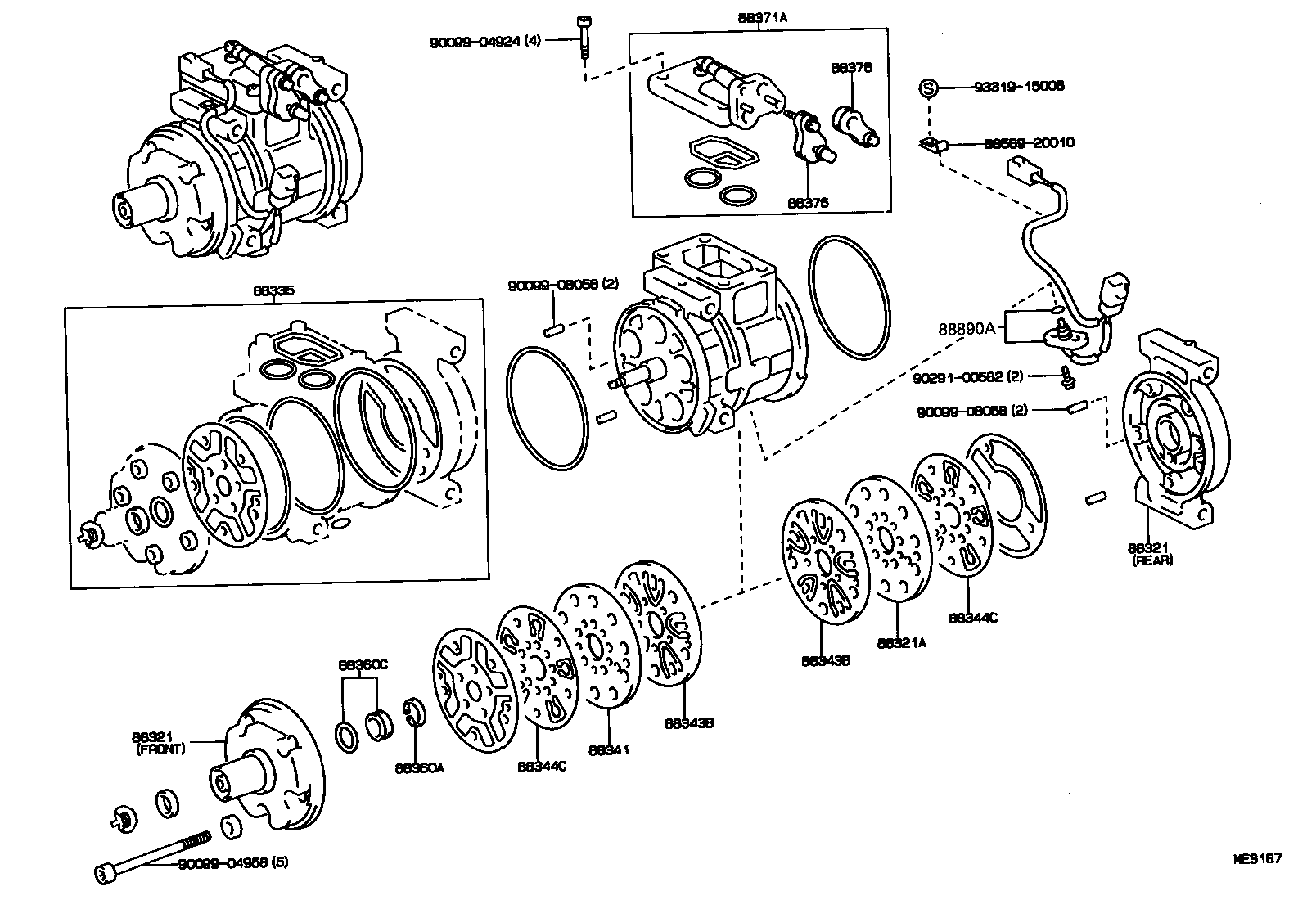 88305-14020 PLATE SUB-ASSY, VALVE product image