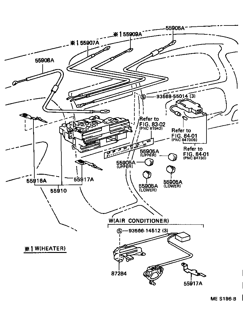 55844-12450 DUCT, HEATER TO REGISTER, NO.2 product image