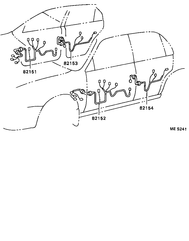 82817-1A070 PROTECTOR, WIRING HARNESS, NO.2 product image