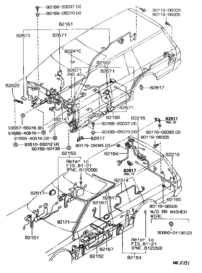 82817-3A020 PROTECTOR, WIRING HARNESS, NO.1 product image