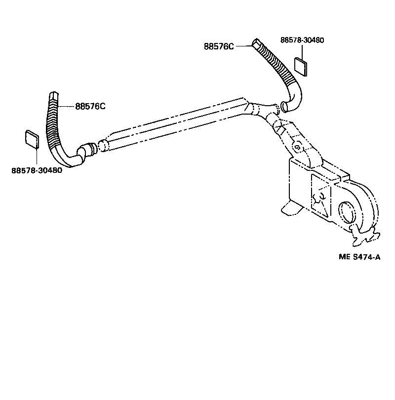 55902-30210 CONTROL SUB-ASSY, HEATER product image