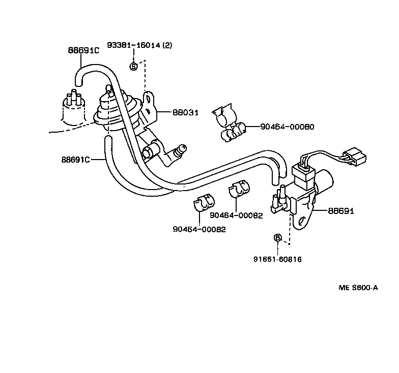 88690-30810 VALVE, MAGNET (FOR IDLE UP DEVICE) product image