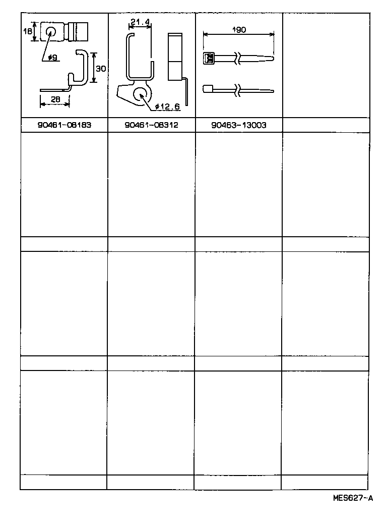 82151-30790 WIRE, FRONT DOOR, RH product image