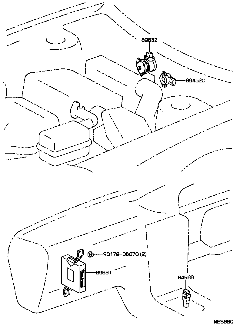 89630-33010 COMPUTER, TRACTION CONTROL product image
