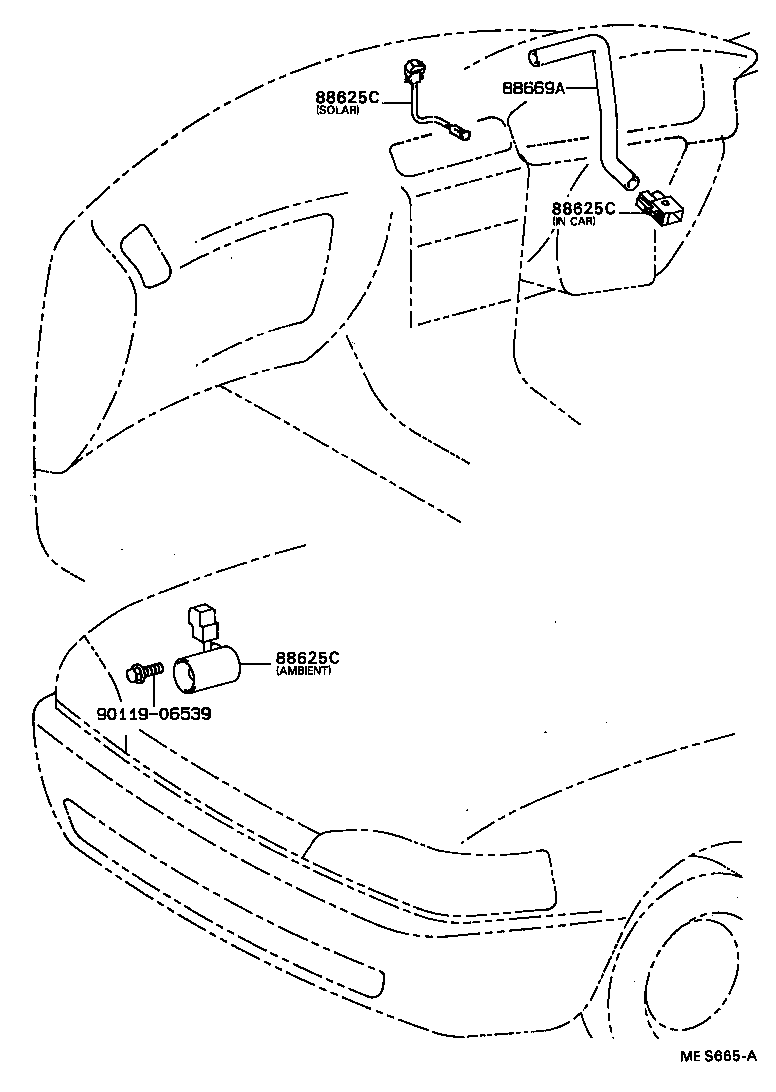 55086-33040 DUCT SUB-ASSY, HEATER TO REGISTER, NO.3 product image