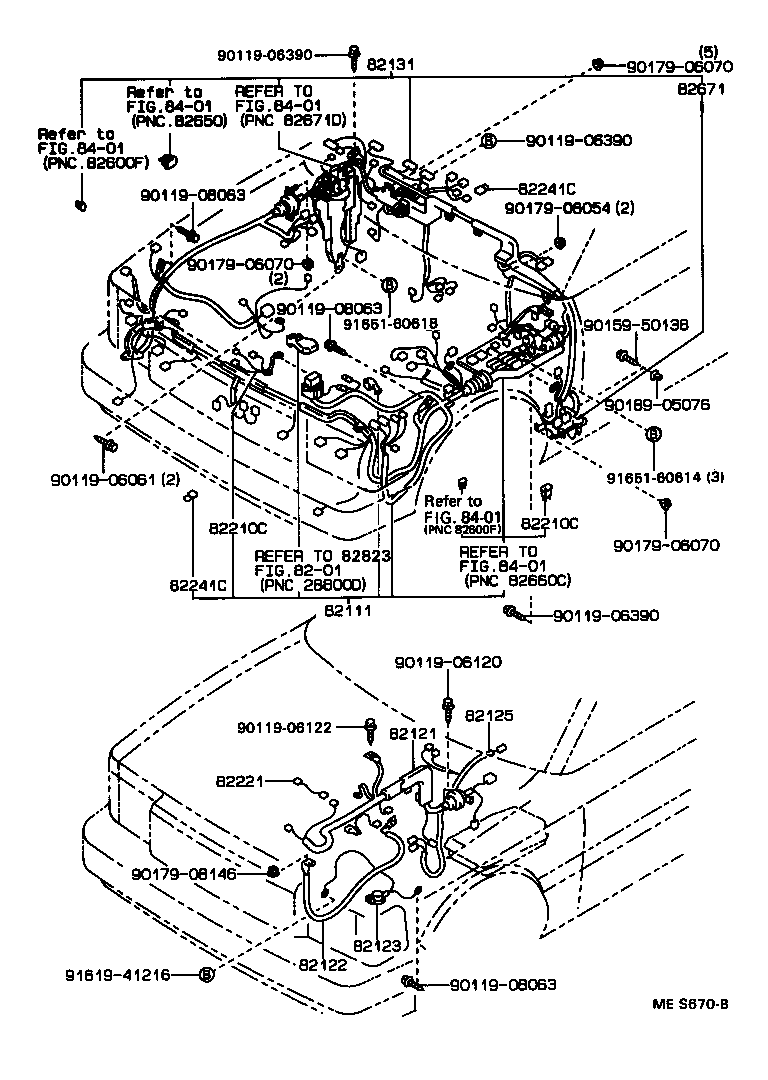 82151-30790 WIRE, FRONT DOOR, RH product image