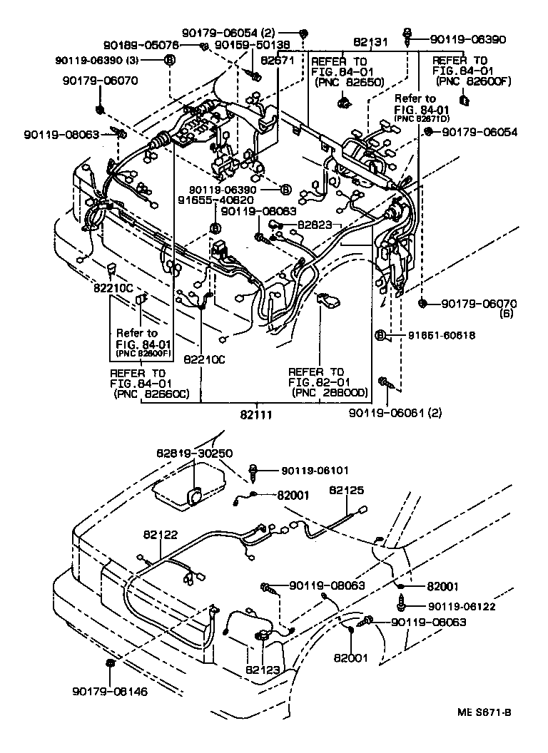 82151-30790 WIRE, FRONT DOOR, RH product image