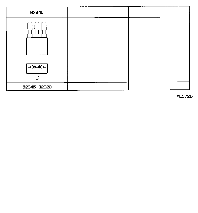 82151-30620 WIRE, FRONT DOOR, RH product image