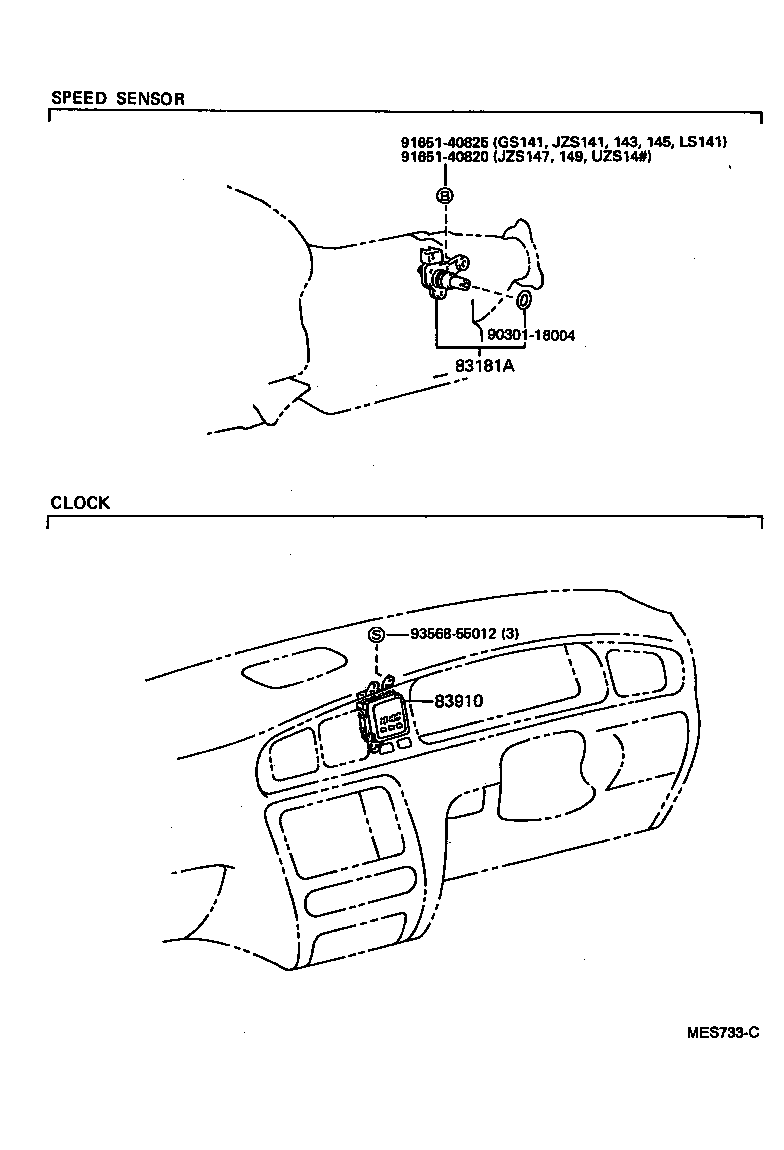 83132-3F130 CASE, COMBINATION METER product image