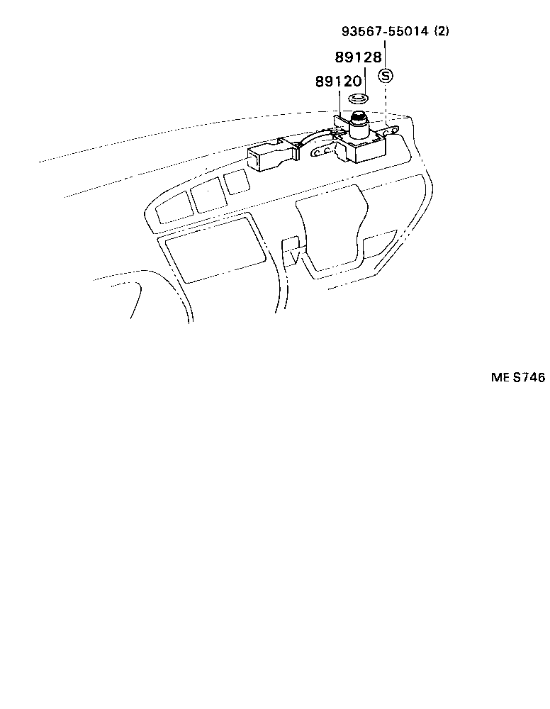 89120-30110 SENSOR, AUTOMATIC LIGHT CONTROL product image