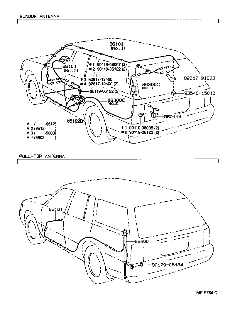 86102-31010 SELECTOR SUB-ASSY, ANTENNA product image