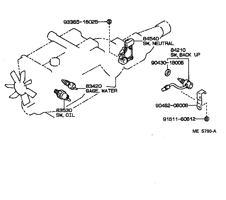 83320-80217 GAGE ASSY, FUEL SENDER product image