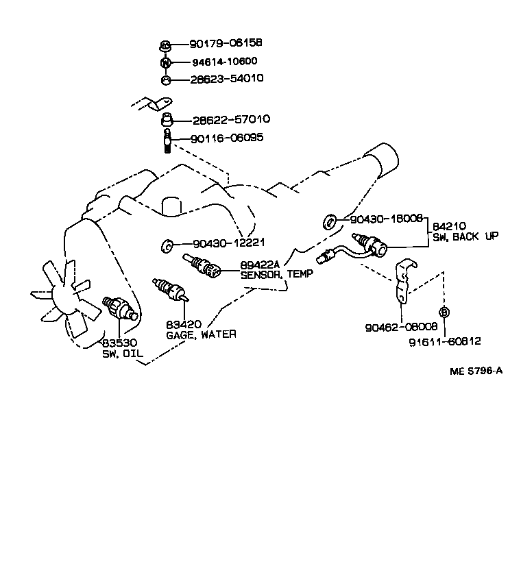 83320-80217 GAGE ASSY, FUEL SENDER product image