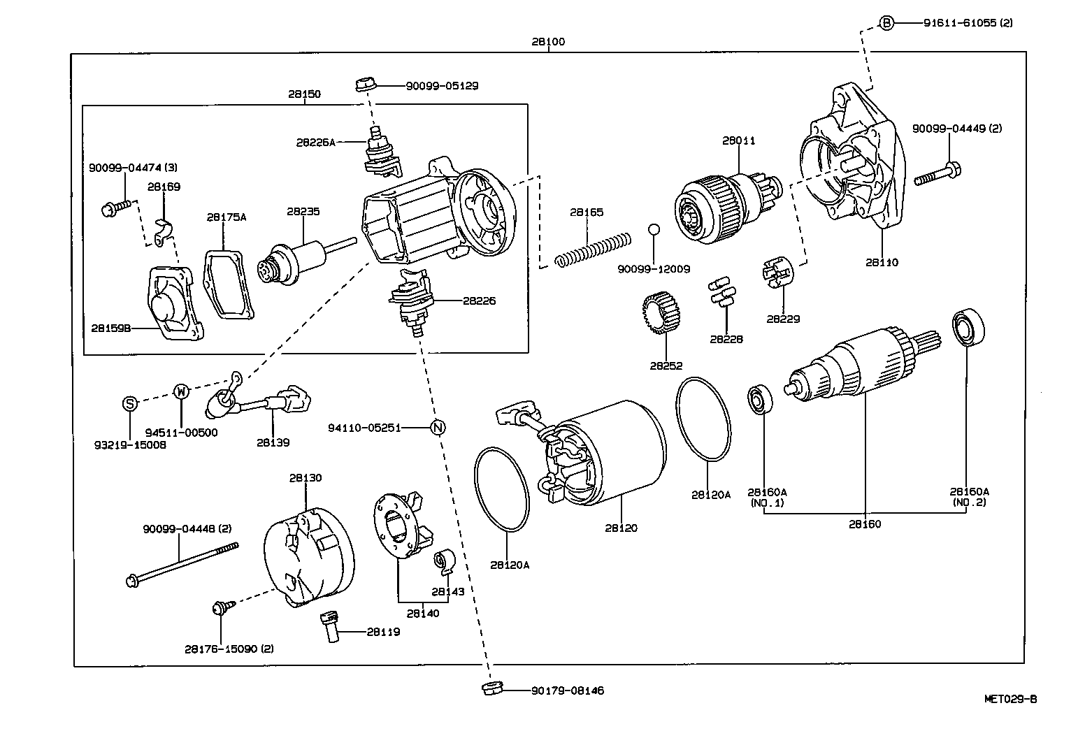 28150-72120 SWITCH ASSY, MAGNET STARTER product image