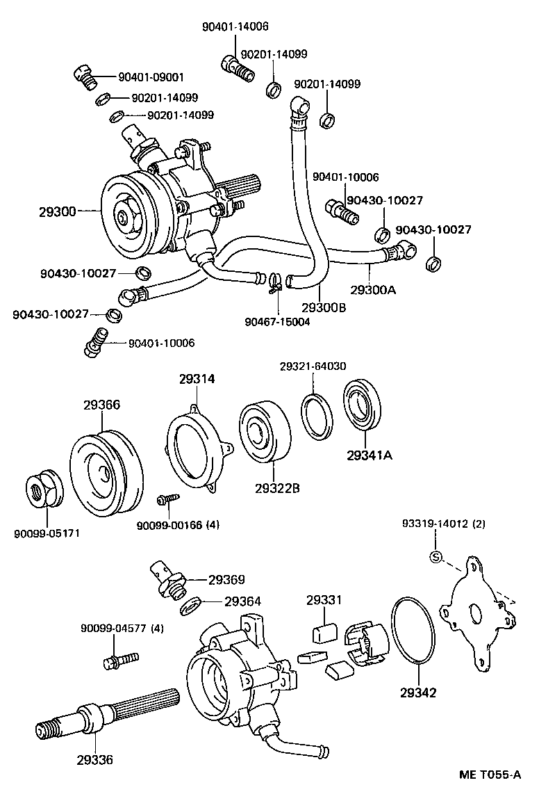 29300-64110 PUMP ASSY, VACUUM product image