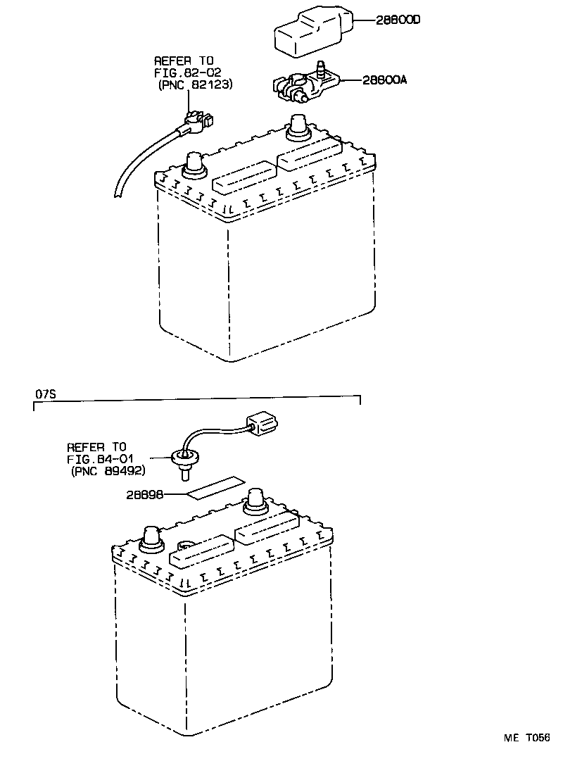 28898-64030 PLATE, BATTERY product image