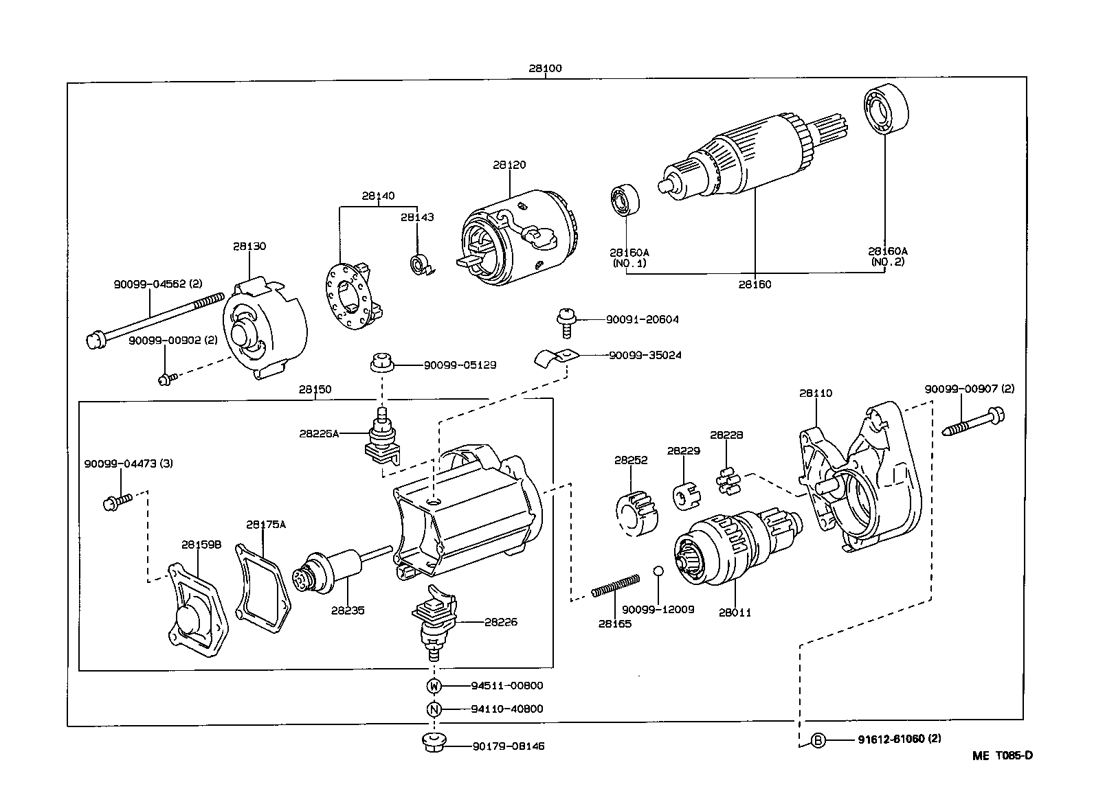 28150-64180 SWITCH ASSY, MAGNET STARTER product image