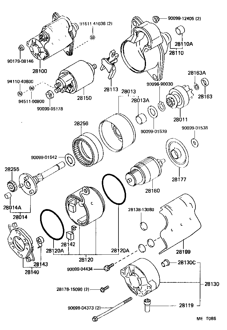 28150-72120 SWITCH ASSY, MAGNET STARTER product image