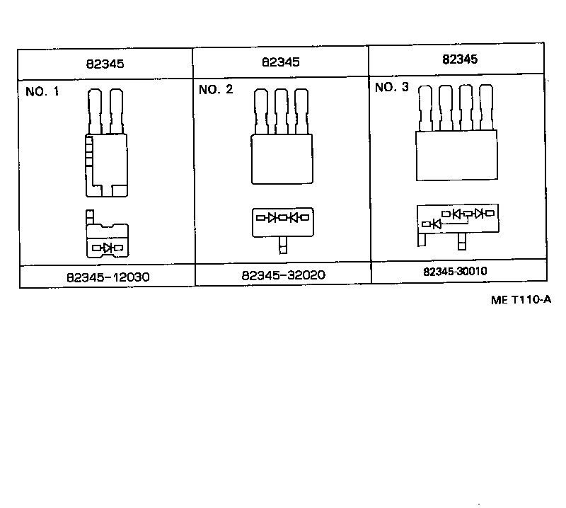 82151-30790 WIRE, FRONT DOOR, RH product image
