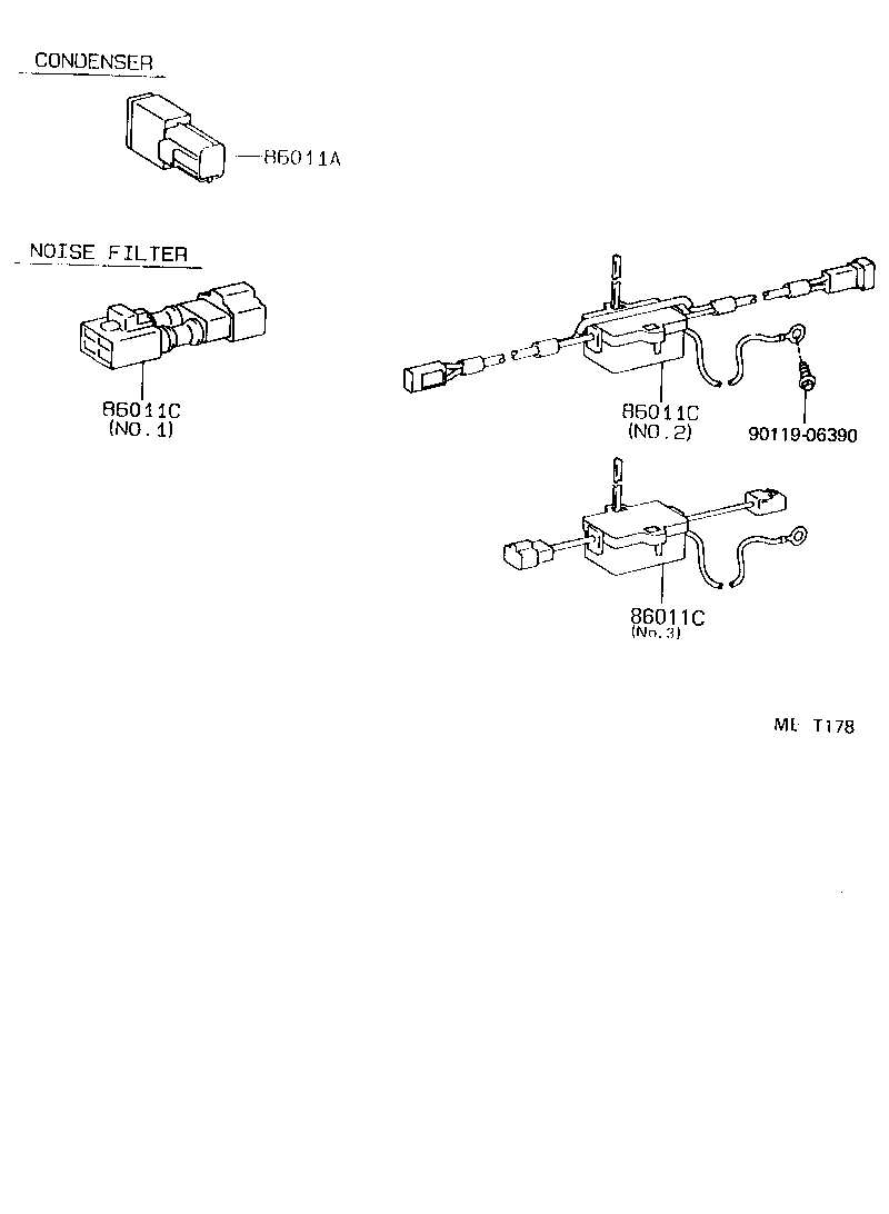 86212-10120 BRACKET, RADIO, NO.2 product image