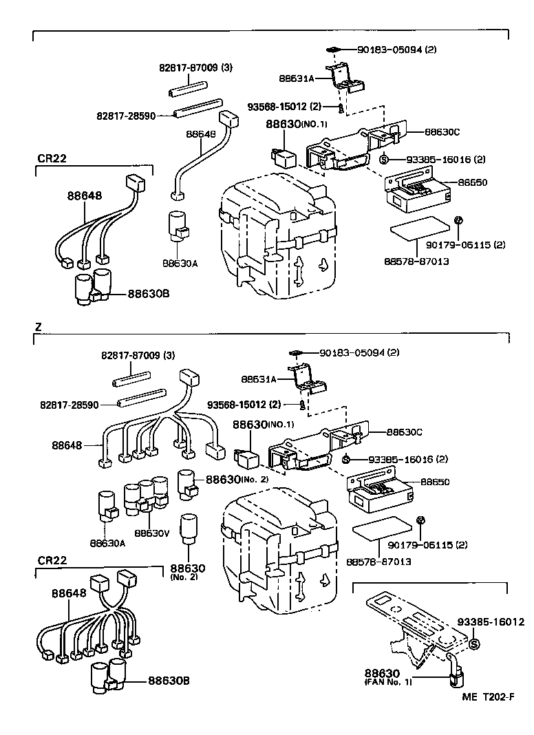 88515-28030 VALVE, COOLER EXPANSION product image