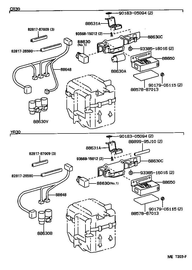 88515-28030 VALVE, COOLER EXPANSION product image