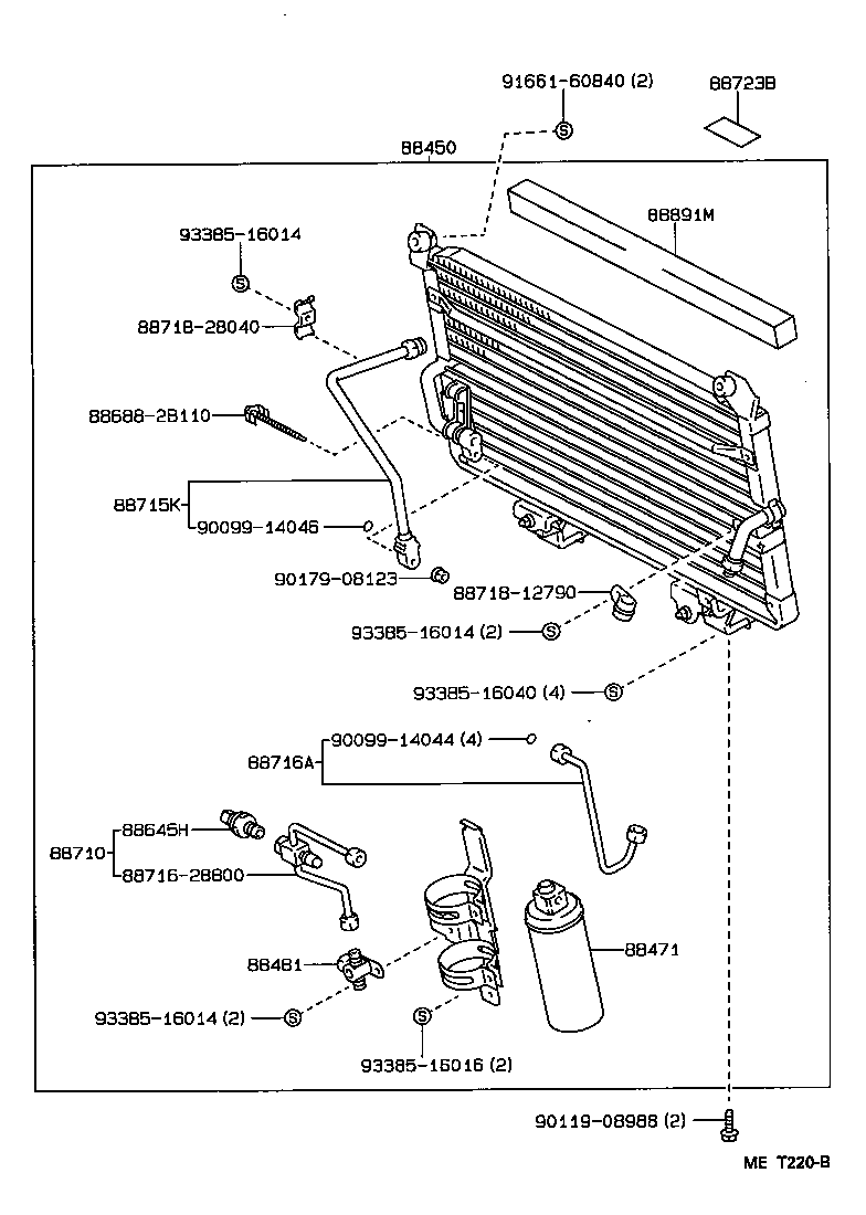 88578-28510 PACKING B (FOR COOLER) product image