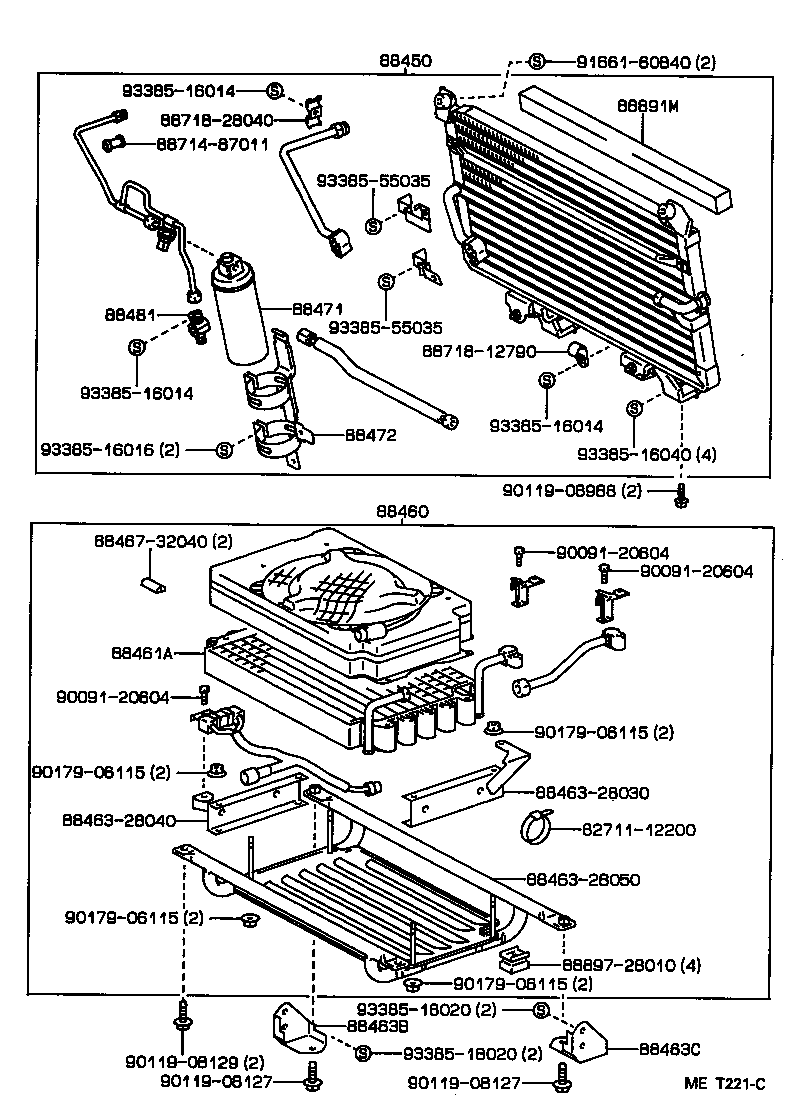 88578-28510 PACKING B (FOR COOLER) product image
