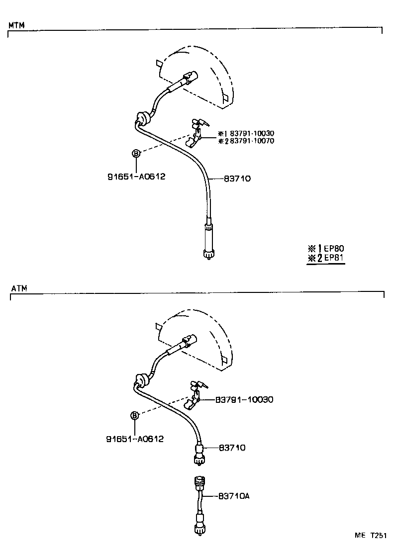 83132-1C070 CASE, COMBINATION METER product image