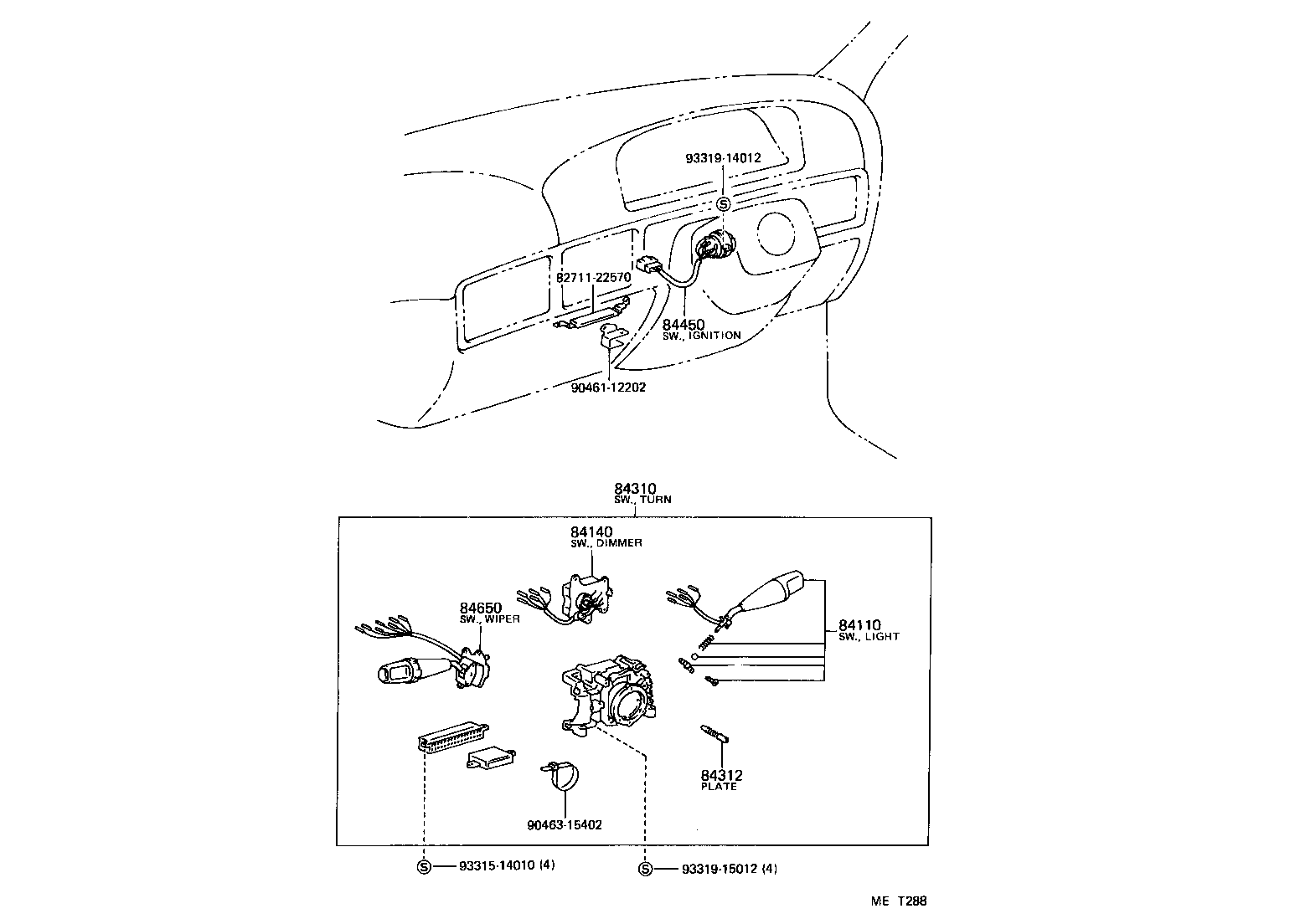 28529-64160 BRACKET, PREHEATING TIMER, NO.1 product image