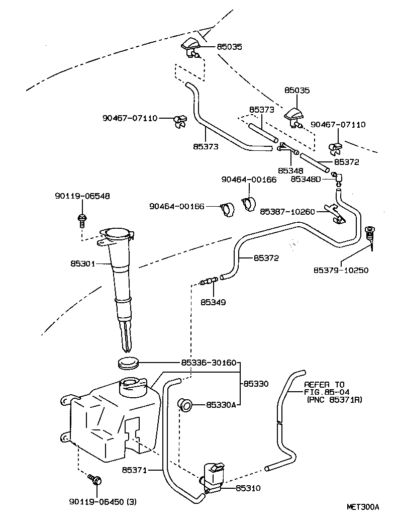 85301-10020 INLET SUB-ASSY, WASHER product image