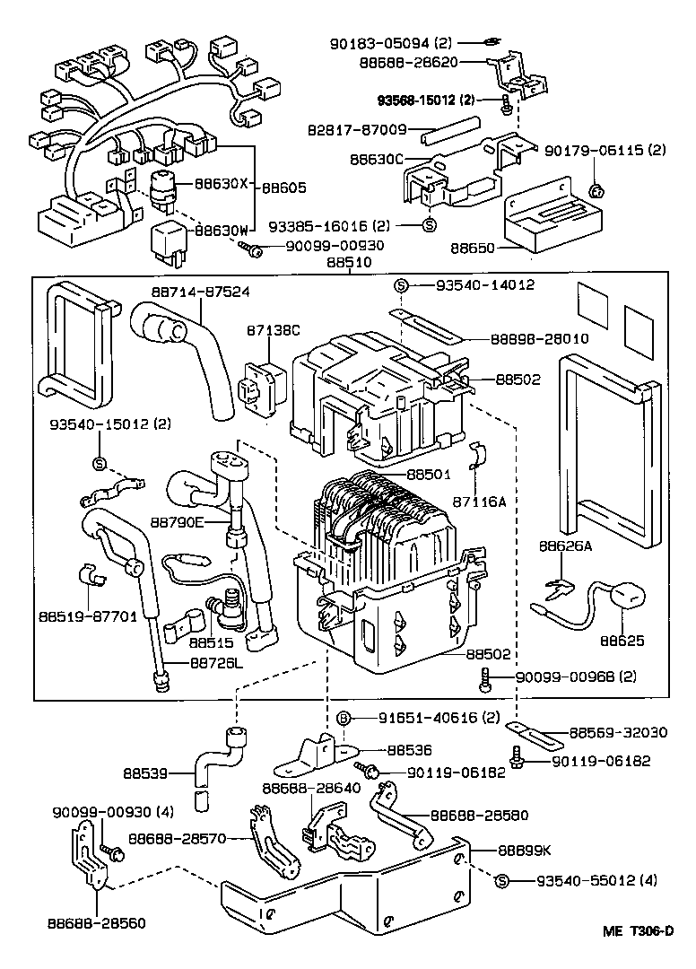 88515-28110 VALVE, COOLER EXPANSION product image
