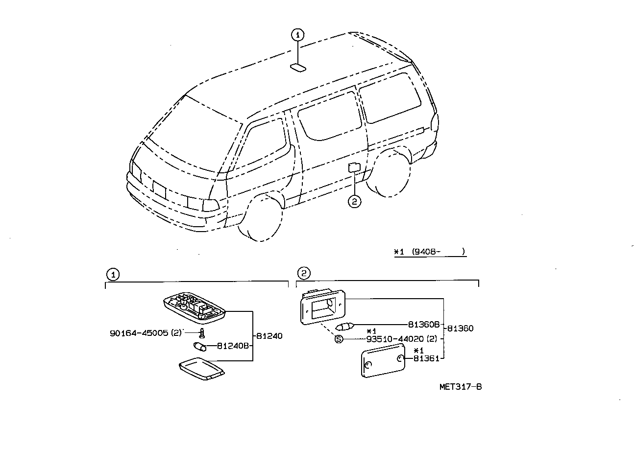 81230-28040 LAMP ASSY, STEP OR SPOT product image