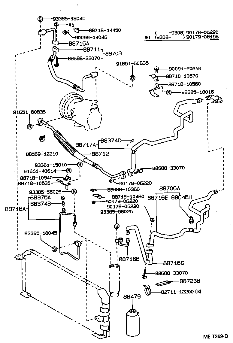 88704-10100 HOSE SUB-ASSY, SUCTION product image
