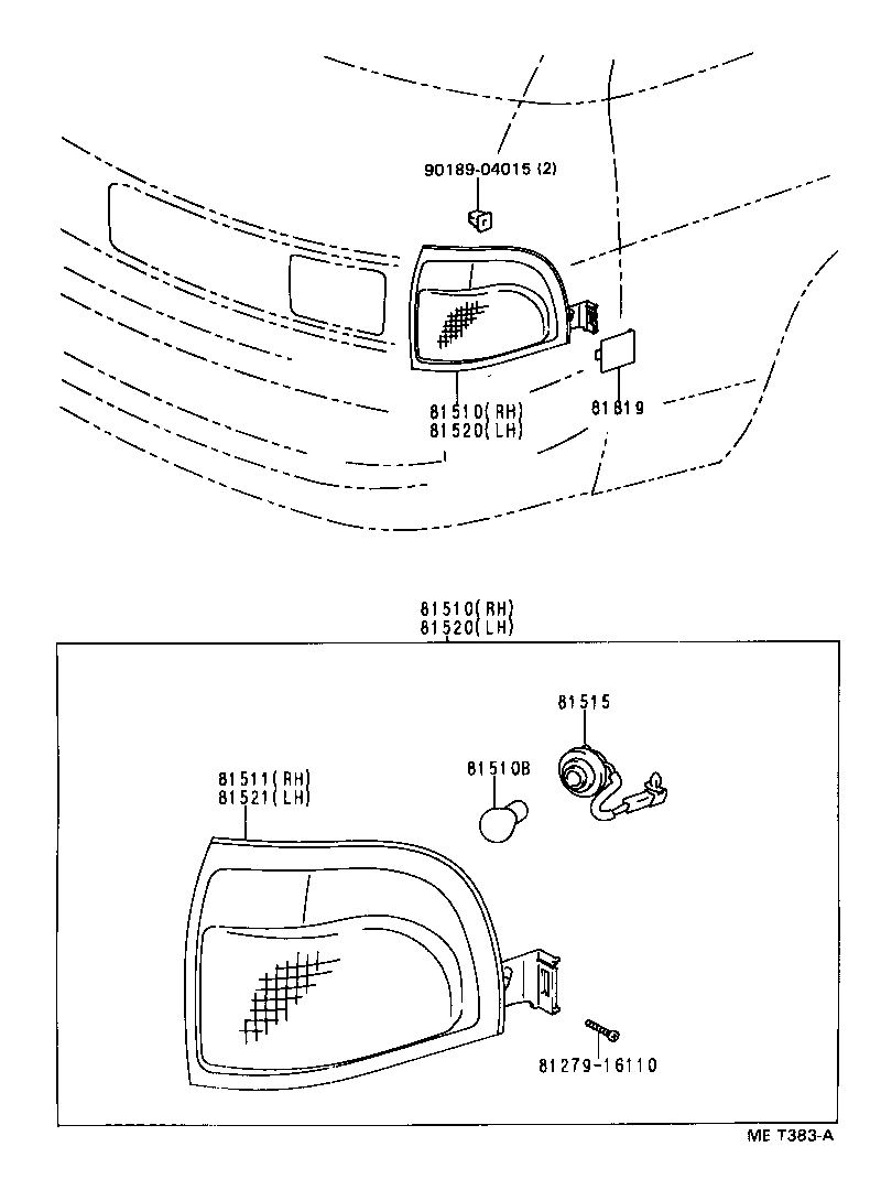 81520-28170 LAMP ASSY, FRONT TURN SIGNAL, LH product image