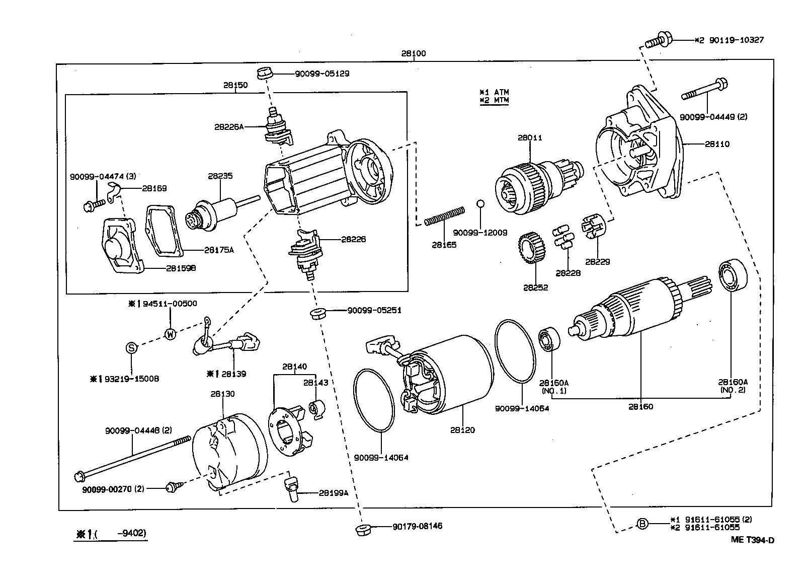 28150-64320 SWITCH ASSY, MAGNET STARTER product image