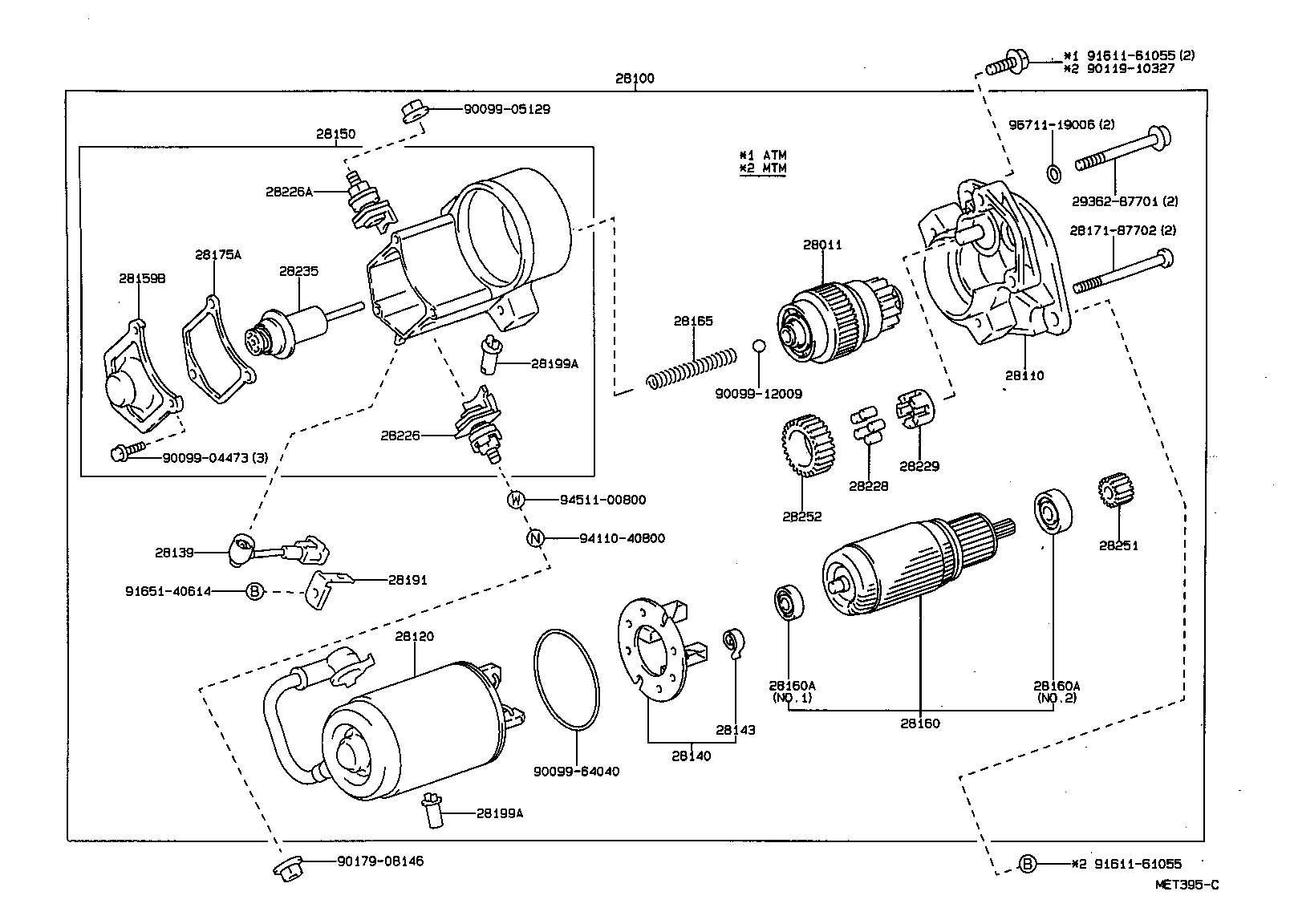 28150-64320 SWITCH ASSY, MAGNET STARTER product image