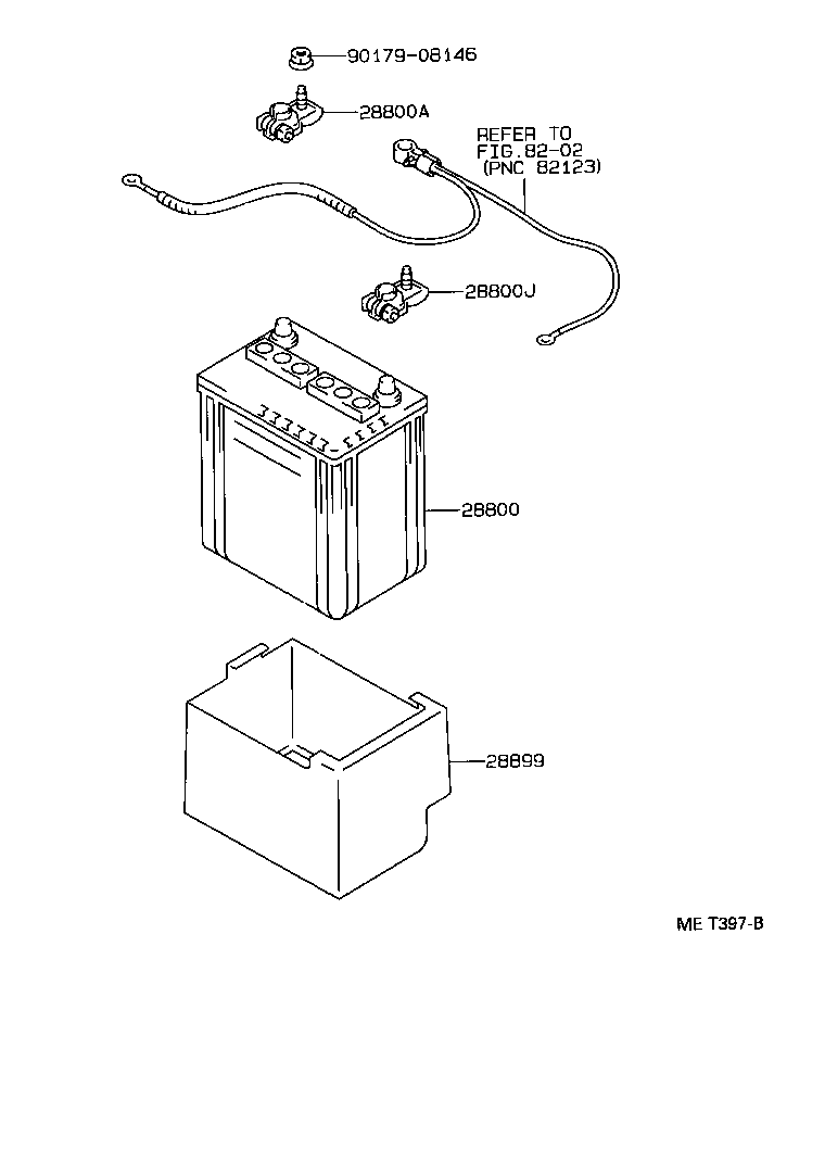 28899-62010 INSULATOR, BATTERY product image